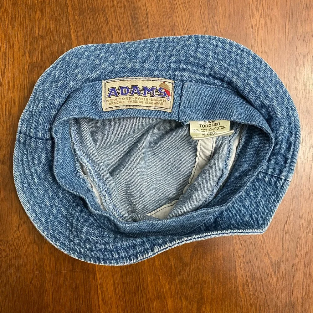 90s Kids Denim Bucket Hat‎ - Houston